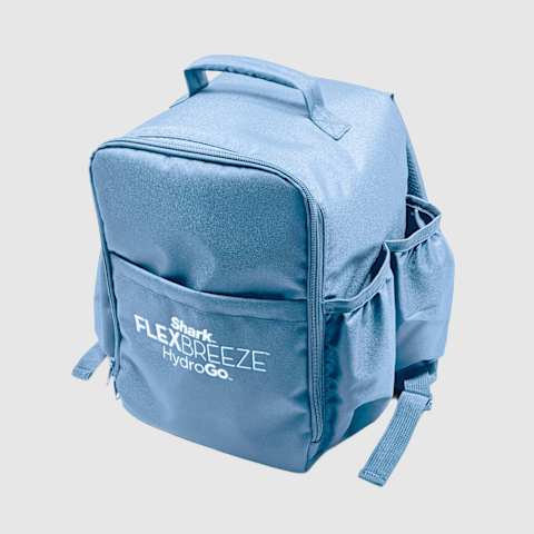 Mochila azul para ventiladores FA050